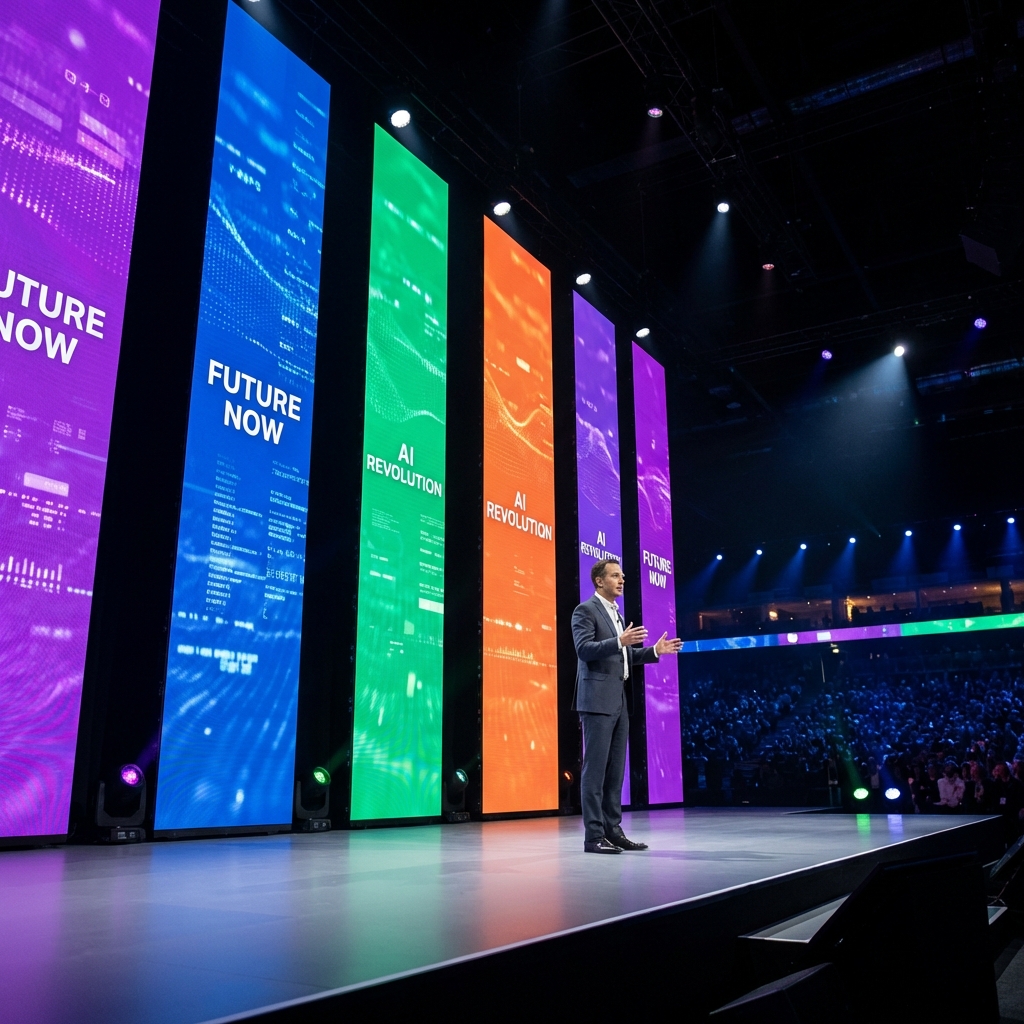 Technology Conference Stage